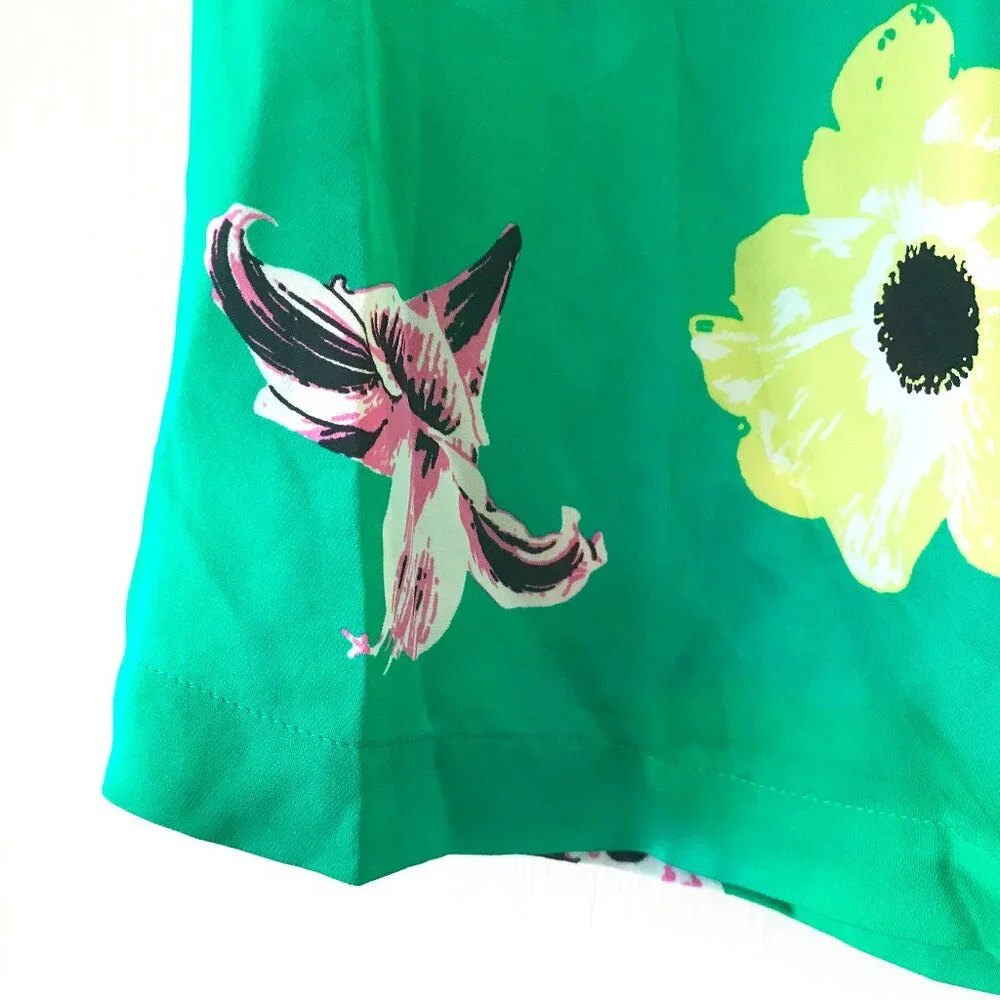 J.Crew | Swoop Top in Floral Punk